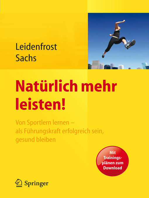 Title details for Natürlich mehr leisten! by Jana Leidenfrost - Available